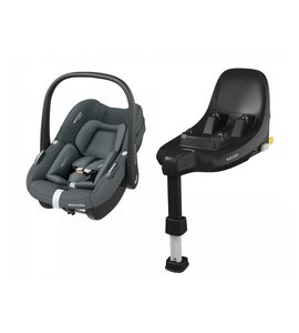 MAXI-COSI PEBBLE S AUTOSEDAČKA TONAL GRAPHITE + ZÁKLADNA FAMILYFIX S - AUTOSEDAČKY 0-13KG - AUTOSEDAČKY A PŘÍSLUŠENSTVÍ