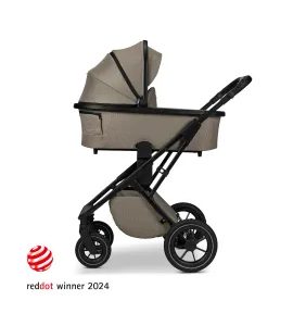 MOON PIÚ BLACK MATT - MUD - DVOJKOMBINACE - KOČÁRKY A PŘÍSLUŠENSTVÍ