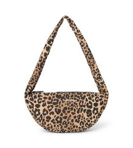 STUDIO NOOS STUDIO NOOS - COTTON MINI CROSS BODY BAG | BROWN LEOPARD - ORGANIZÉRY A KOŠÍKY - KOČÁRKY A PŘÍSLUŠENSTVÍ