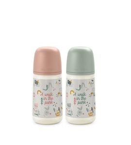 SUAVINEX SUAVINEX | KOJENECKÁ LÁHEV WALK ANATOMICKÁ M SILIKON 270 ML - KOJENECKÉ LAHVE - KRMENÍ