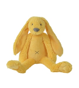 HAPPY HORSE KRÁLÍČEK RICHIE 38 CM ŽLUTÝ - PLYŠOVÁ ZVÍŘATA - PRO DĚTI