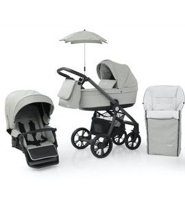 BABYSTYLE PRESTIGE3 ACTIVE (GREY/ BLACK) 6V1 FLINT 2021 - KOMBINACE S PŘÍSLUŠENSTVÍM - KOČÁRKY A PŘÍSLUŠENSTVÍ