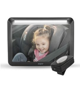 ZOPA ZRCÁTKO S LED OSVĚTLENÍM DELUXE - ZRCÁTKA DO AUTA - AUTOSEDAČKY A PŘÍSLUŠENSTVÍ