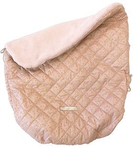 PINKIE ZATEPLENÁ STAHOVACÍ DEKA SOFT PINK DOTS - NÁNOŽNÍKY - KOČÁRKY A PŘÍSLUŠENSTVÍ
