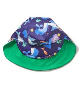 BAMBINO MIO DĚTSKÁ KOUPACÍ ČEPICE OCEAN, 0-12 MĚSÍCŮ - ČEPIČKY A KLOBOUČKY - PRO DĚTI