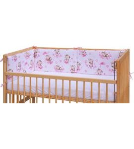 SCARLETT MANTINEL DO POSTÝLKY 4DÍLNÝ SCARLETT FIKI 180X30CM RŮŽOVÁ - MANTINELY - SPINKÁNÍ