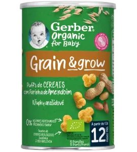 GERBER ORGANIC KŘUPKY ARAŠÍDOVÉ 35G - TYČINKY/SUŠENKY - KRMENÍ