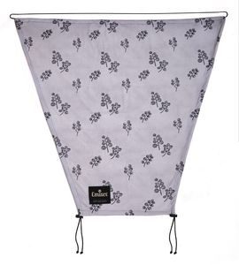 EMITEX SLUNEČNÍ CLONA GREY BLOOMS - SLUNEČNÍKY A CLONY - KOČÁRKY A PŘÍSLUŠENSTVÍ