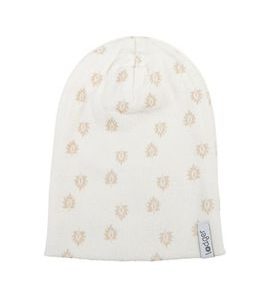 LODGER BEANIE PRINT RIB CLOUD DANCER 1 - 2 ROKY - ČEPIČKY A KLOBOUČKY - PRO DĚTI