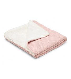 LITTLE DUTCH DEKA PLETENÁ / FLEECE 70X100 CM PURE BLOSSOM - DĚTSKÉ DEKY PRO MIMINKA - SPINKÁNÍ