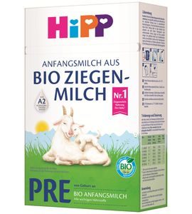 HIPP KOZÍ MLÉKO HIPP 1 BIO OD NAROZENÍ 400G 0M+ - KOJENECKÁ MLÉKA - KRMENÍ