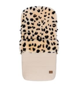 FILLIKID FUSAK ZIMNÍ Z MERINO JEHNĚČÍ KOŽEŠINY BERNINA SNOW LEOPARD NATURE - FUSAKY DO KOČÁRKU - KOČÁRKY A PŘÍSLUŠENSTVÍ