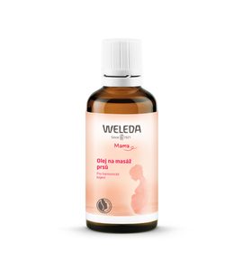 WELEDA OLEJ NA MASÁŽ PRSŮ 50 ML - KOSMETIKA V TĚHOTENSTVÍ - PRO MAMINKY