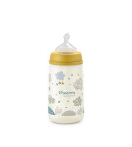 SUAVINEX KOJENECKÁ LÁHEV DREAMS ANATOMICKÁ M SILIKON 270 ML - KOJENECKÉ LAHVE - KRMENÍ