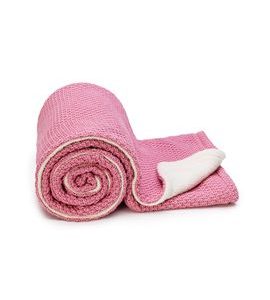 ESECO PLETENÁ DEKA WARM 80X100CM - DĚTSKÉ DEKY PRO MIMINKA - SPINKÁNÍ