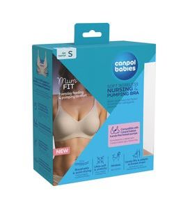 CANPOL BABIES PODPRSENKA NA KOJENÍ A ODSÁVÁNÍ MUMFIT S - TĚHOTENSKÉ SPODNÍ PRÁDLO - PRO MAMINKY
