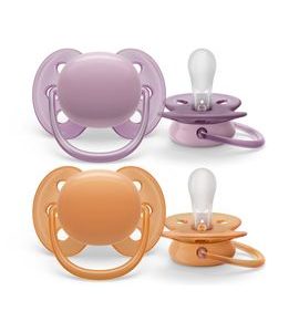 PHILIPS AVENT ŠIDÍTKO ULTRASOFT PREMIUM NEUTRAL 6-18M 2KS - ŠIDÍTKA A DOPLŇKY - KRMENÍ