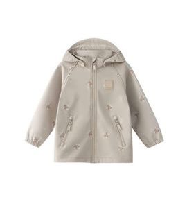 LEOKID SOFTSHELLOVÁ BUNDA LAKE SILVER CLOUD FLOWER VEL. 80 - BUNDY - PRO DĚTI