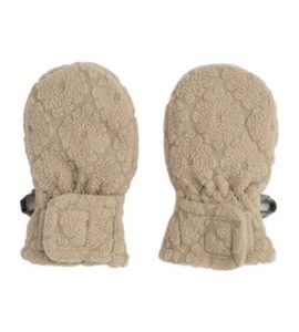 LODGER MITTENS FOLKLORE FLEECE BEIGE 0 - 12 MĚSÍCŮ - RUKAVIČKY, ŠÁTKY, NÁKRČNÍKY - PRO DĚTI