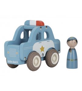LITTLE DUTCH POLICEJNÍ AUTO DŘEVĚNÉ - LITTLE DUTCH - PRO DĚTI