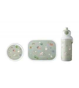 LITTLE DUTCH SVAČINOVÝ SET (LÁHEV 400ML+BOX+BOX NA OVOCE) FARMA - SPORTOVNÍ LAHVE - KRMENÍ