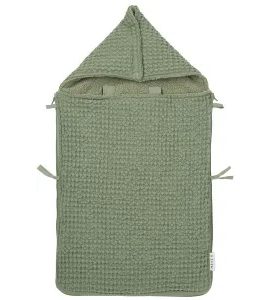 MEYCO FUSAK WAFFLE TEDDY - OLIVE GREEN - FUSAKY DO KOČÁRKU - KOČÁRKY A PŘÍSLUŠENSTVÍ