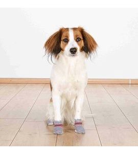 Trixie Protiskluzové šedé ponožky, 2 ks pro psy L (něm.ovčák)