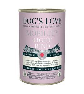 DOG'S LOVE DOC LIGHT MOBILITY HOVĚZÍ KONZERVA 400G - KONZERVY PRO PSY - CHOVATELSKÉ POTŘEBY MALVÍKZOO