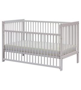 SCARLETT DĚTSKÁ POSTÝLKA SCARLETT PERTA - BÍLÁ (BUK) - STAHOVACÍ BOČNICE - 140 X 70 CM - DŘEVĚNÉ POSTÝLKY - SPINKÁNÍ