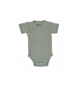 LODGER ROMPER SHORT SLEEVES TRIBE SILT GREEN 80 - BODY - PRO DĚTI