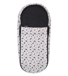 EMITEX NOVOROZENECKÝ FUSAK MUŠELÍN CRAZY NOTES - FUSAKY DO AUTOSEDAČKY - AUTOSEDAČKY A PŘÍSLUŠENSTVÍ