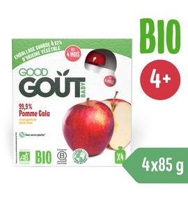 GOOD GOUT BIO JABLKO 4X85G - OVOCE/DEZERTY - KRMENÍ
