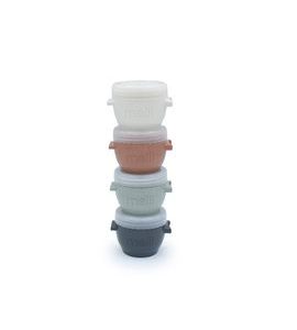 MELII KELÍMKY NA POTRAVINY SNAP&GO 118 ML - 4KS - BÉŽOVÉ/ ŠEDÉ - USKLADNĚNÍ JÍDLA - KRMENÍ