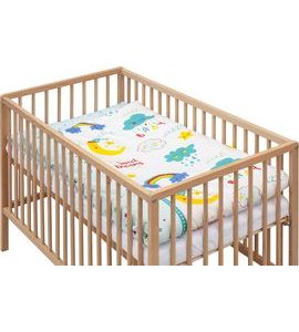 SCARLETT DĚTSKÁ POSTÝLKA S KOMPLETNÍ VÝBAVOU PAPILO 120 X 60 CM - DŘEVĚNÉ POSTÝLKY - SPINKÁNÍ