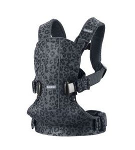 BABYBJORN ONE ANTHRACITE/LEOPARD 3D MESH - ERGONOMICKÁ NOSÍTKA - NOŠENÍ & SPORT