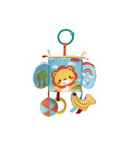 INFANTINO ZÁVĚSNÁ KOSTKA S AKTIVITAMI LVÍČEK - HRAČKY K ZAVĚŠENÍ - PRO DĚTI
