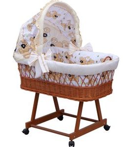 SCARLETT BOUDIČKA K PROUTĚNÉMU KOŠI SCARLETT JAPY BÉŽOVÁ - KOŠÍKY A KOLÉBKY - SPINKÁNÍ