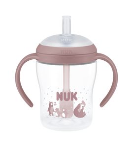 NUK PERFECT MATCH LAHVIČKA NA UČENÍ S BRČKEM BEAR 150 ML - KOJENECKÉ LAHVE - KRMENÍ