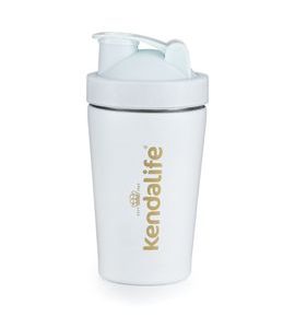 KENDALIFE SHAKER NEREZOVÝ (600ML) BÍLÝ - SPORTOVNÍ LAHVE - KRMENÍ