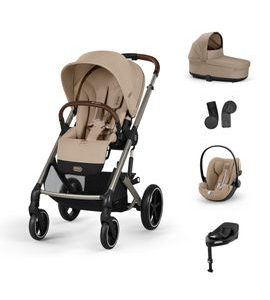 CYBEX SET BALIOS S LUX + KORBA + CLOUD G + ZÁKLADNA + ADAPTÉRY 2025 - TROJKOMBINACE - KOČÁRKY A PŘÍSLUŠENSTVÍ