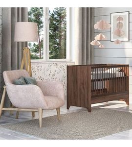 POSTÝLKA FAKTUM NEST WALNUT 60X120 CM - DŘEVĚNÉ POSTÝLKY - SPINKÁNÍ