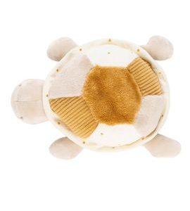 NATTOU HRAČKA PLYŠOVÁ ŽELVA LAPIDOU 4 AKTIVITY 19 CM CARAMEL - AKTIVNÍ HRAČKY - PRO DĚTI