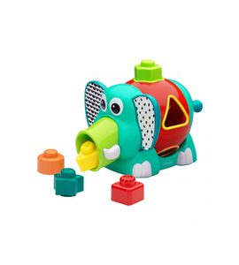 INFANTINO SLON JUMBO S VKLÁDACÍMI TVARY - VKLÁDÁNÍ TVARŮ - PRO DĚTI