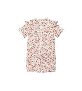 LITTLE DUTCH PLAVKY KRÁTKÝ RUKÁV SUNNY FLOWERS VEL. 74/80 - KOJENECKÉ PLAVKY - KOUPÁNÍ A ZDRAVÍ