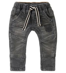 NOPPIES JEANS RAWSONVILLE DARK GREY WASH - KALHOTKY A TEPLÁČKY - PRO DĚTI