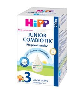 HIPP BATOLECÍ MLÉKO HIPP 3 JUNIOR COMBIOTIK 700G - KOJENECKÁ MLÉKA - KRMENÍ