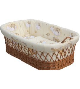 SCARLETT MOJŽÍŠŮV KOŠÍK PRO MIMINKO MRÁČEK - BÉŽOVÁ - KOŠÍKY A KOLÉBKY - SPINKÁNÍ