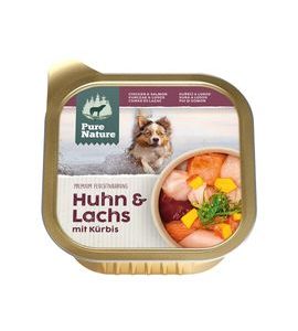 PURE NATURE DOG ADULT PAŠTIKA KUŘE A LOSOS 150G - KONZERVY PRO PSY - CHOVATELSKÉ POTŘEBY MALVÍKZOO