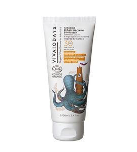 VIVAIODAYS BIO VODĚODOLNÝ OPALOVACÍ KRÉM SPF 30 S KURKUMOU, 100 ML - OCHRANA PROTI SLUNCI - KOUPÁNÍ A ZDRAVÍ