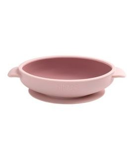 BIBADO SILIKONOVÁ MISKA S PŘÍSAVKOU BLUSH - MISKY, TALÍŘKY A PODLOŽKY - KRMENÍ